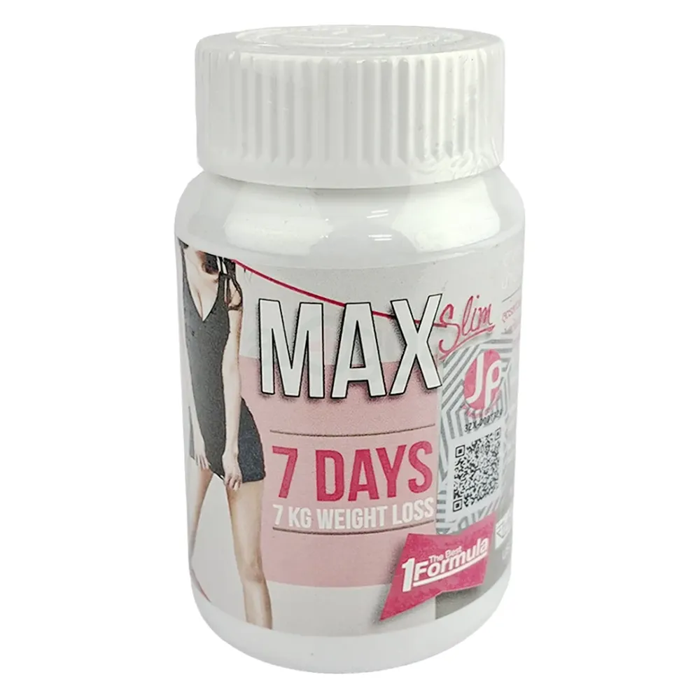 Max Slim 7Days Weight Loss for Male & Female 30 Capsules  