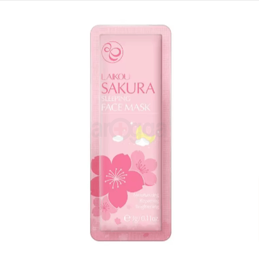 Laikou Sakura Sleeping Face Mask 3g  