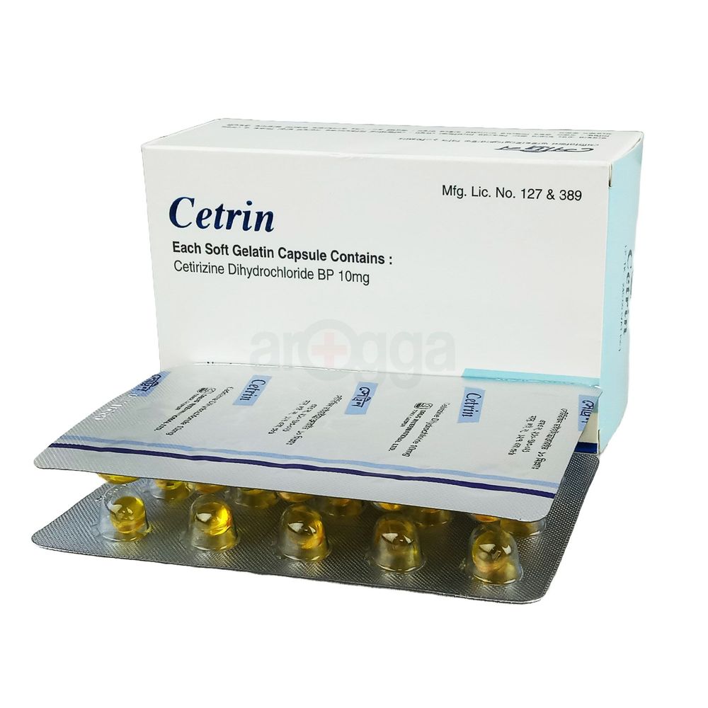 Cetrin Capsule 10mg Capsule