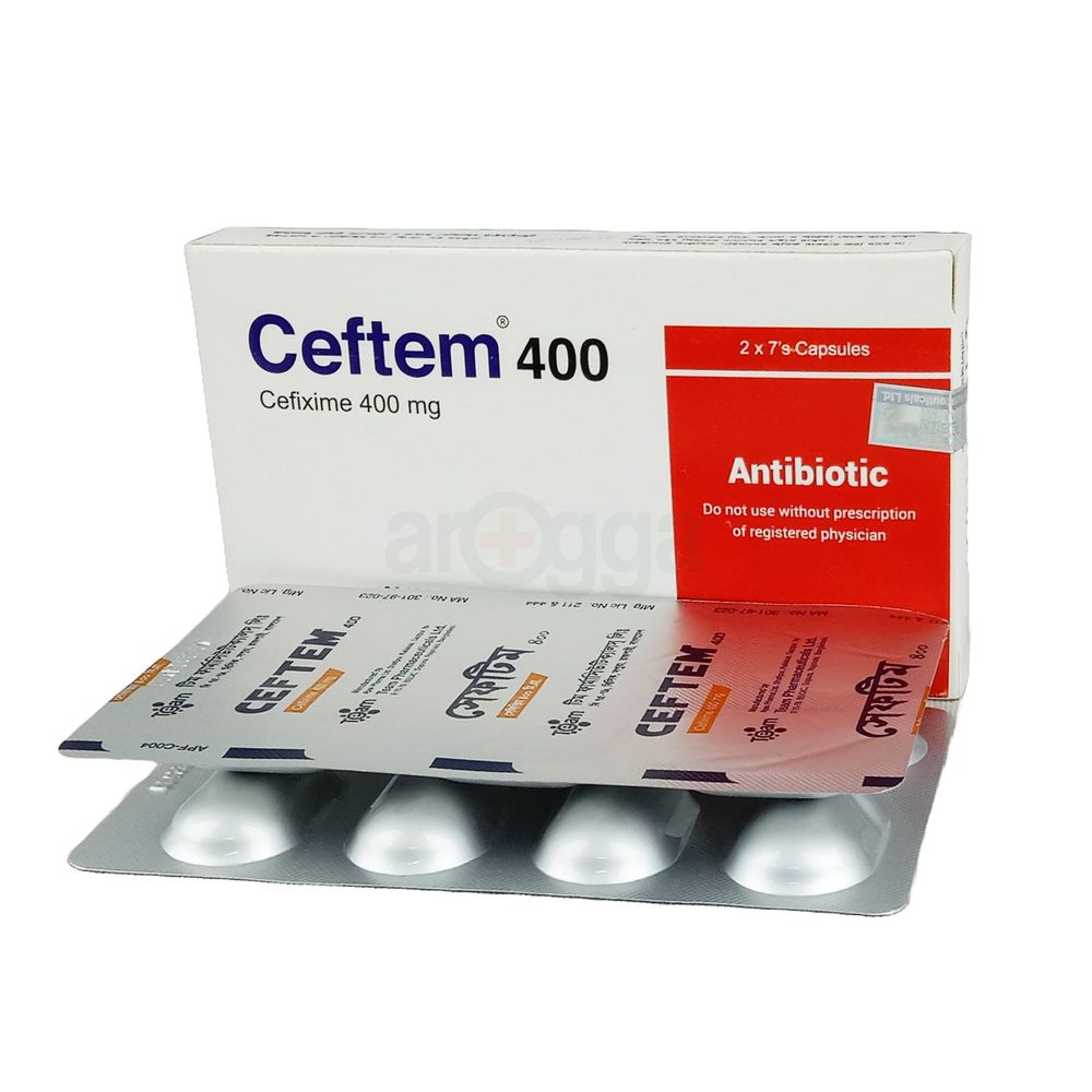 Ceftem 400mg Capsule