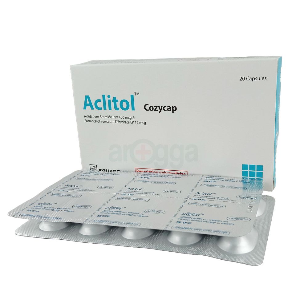 Aclitol Cozycap 400mcg+12mcg Capsule