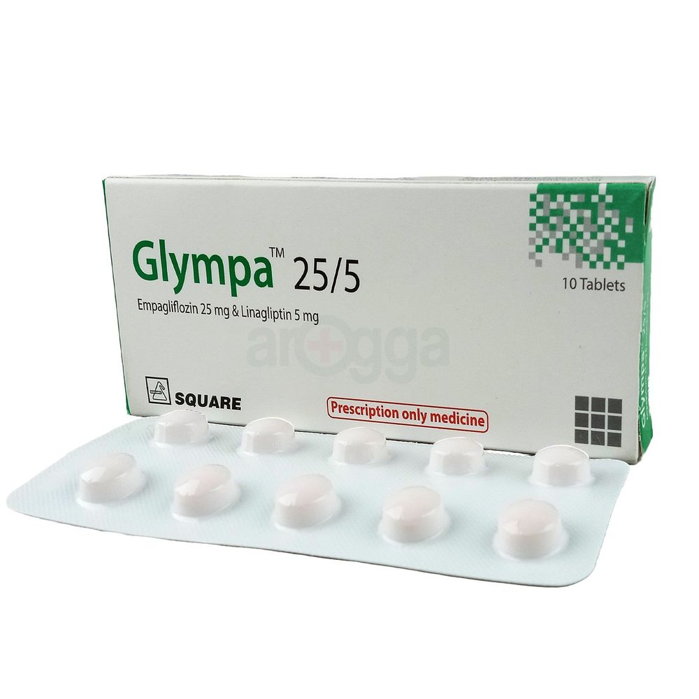 Glympa 25/5 25mg+5mg Tablet