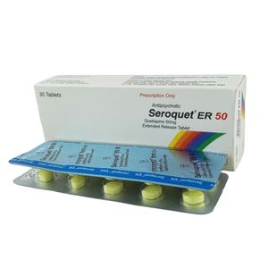 Seroquet ER 50mg Tablet