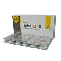 Liptor EZ 10/10mg+10mg Tablet