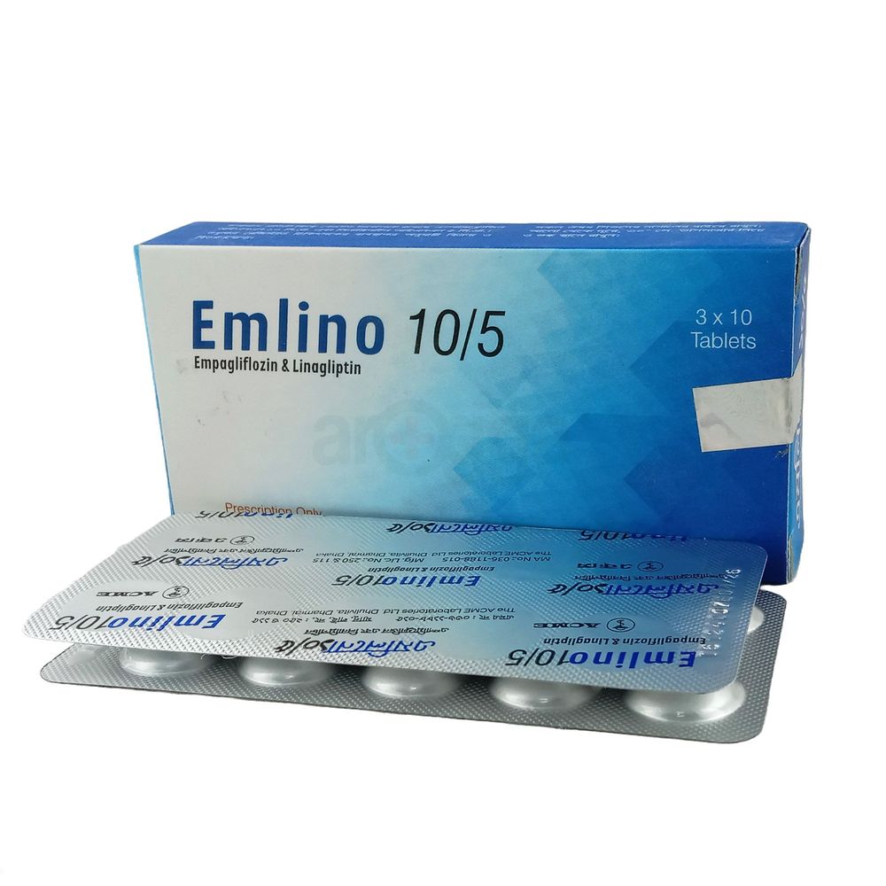 Emlino 10/5 10mg+5mg Tablet