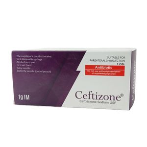 Ceftizone 1gm IM 1gm/vial Injection