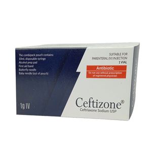 Ceftizone 1gm IV 1gm/vial Injection