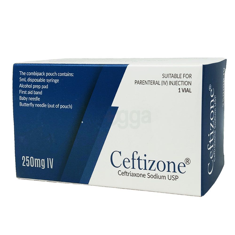 Ceftizone 250mg IV 250mg/vial Injection