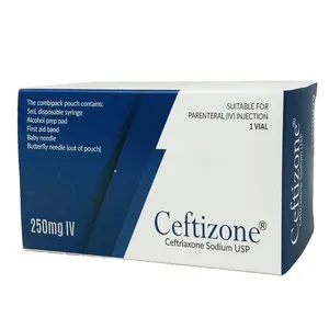 Ceftizone 250mg IV 250mg/vial Injection