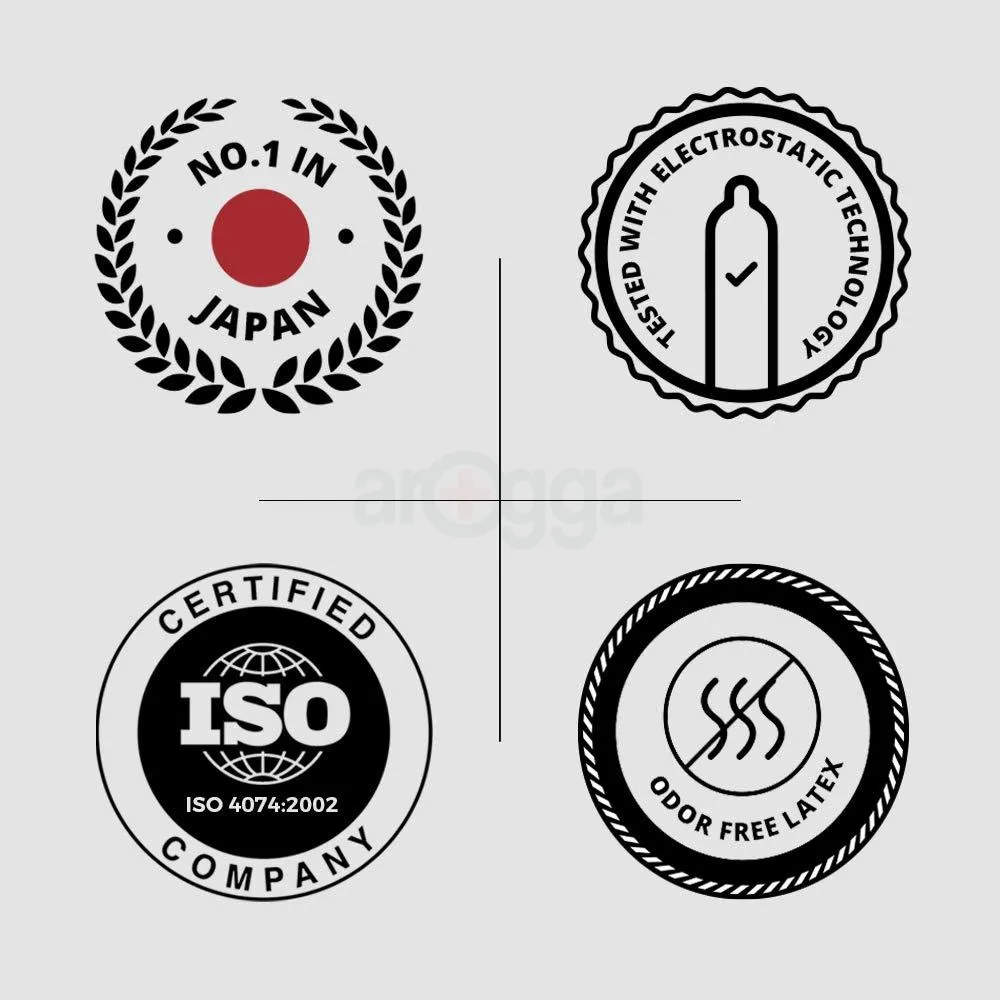 Okamoto Skinless Skin - Mint Dotted Condom - 10Pcs Pack(Japan)  