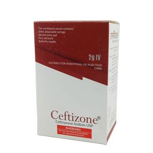 Ceftizone 2gm IV 2gm/vial Injection