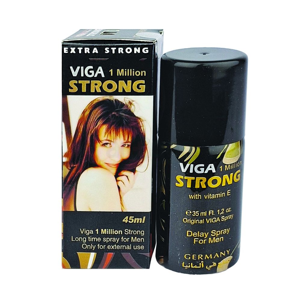 Original Viga 1 Million Extra Strong Long Time Delay Spray For Men  