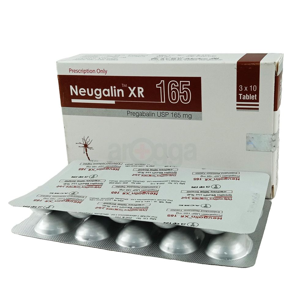 Neugalin XR 165mg Tablet