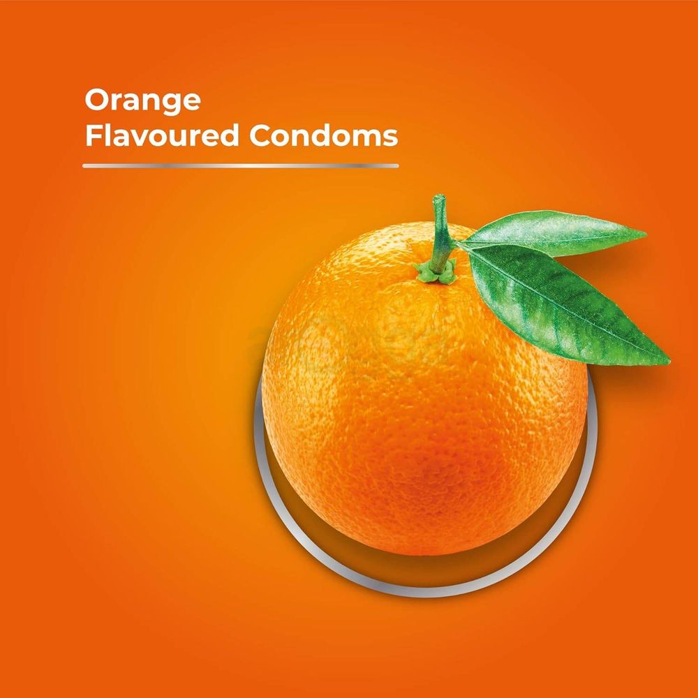 Skore Orange 1500+ Dots Condoms 10's Pack  