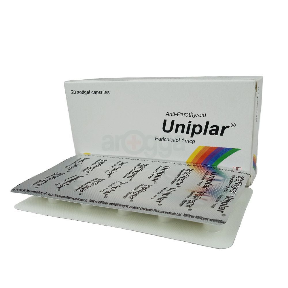 Uniplar 1 1mcg Capsule