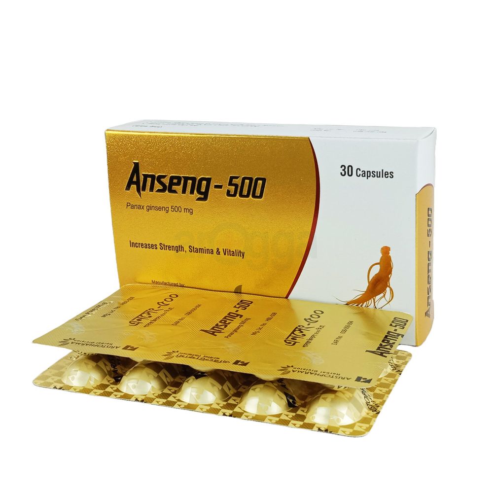 Anseng-500mg Capsule