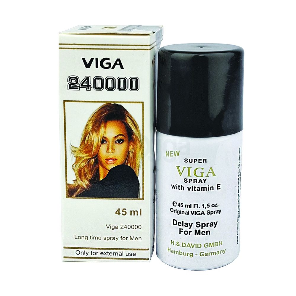 Original Viga 240000 Extra Strong Long Time Delay Spray For Men  