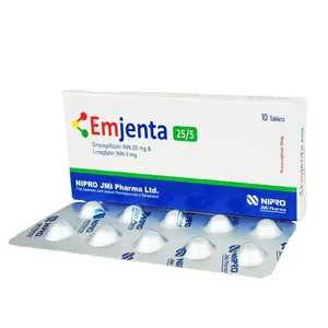 Emjenta 25/5 25mg+5mg Tablet