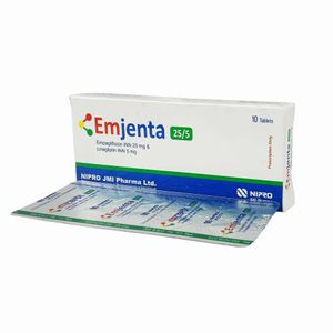 Emjenta 25/5 25mg+5mg Tablet