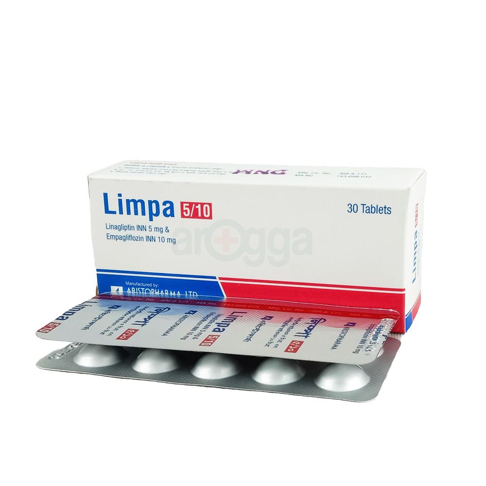 Limpa 10/5 10mg+5mg Tablet