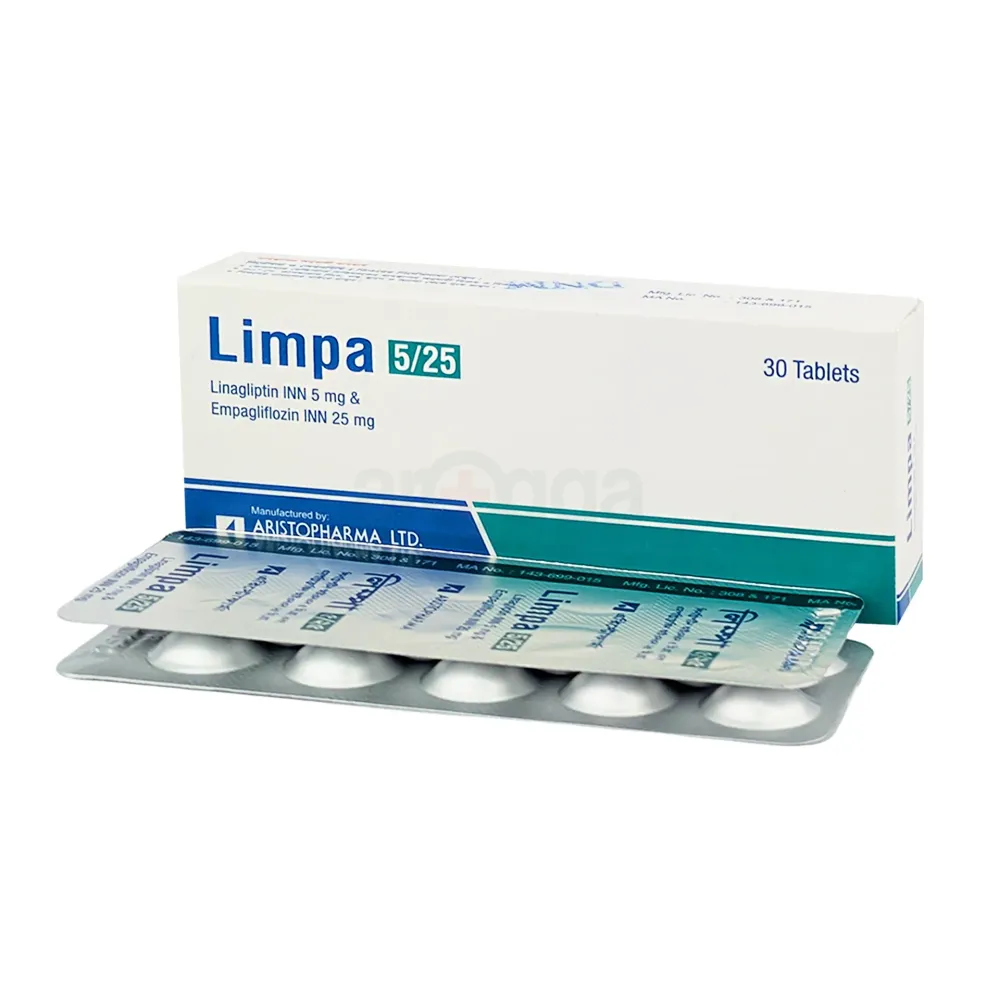 Limpa 25/5 25mg+5mg Tablet