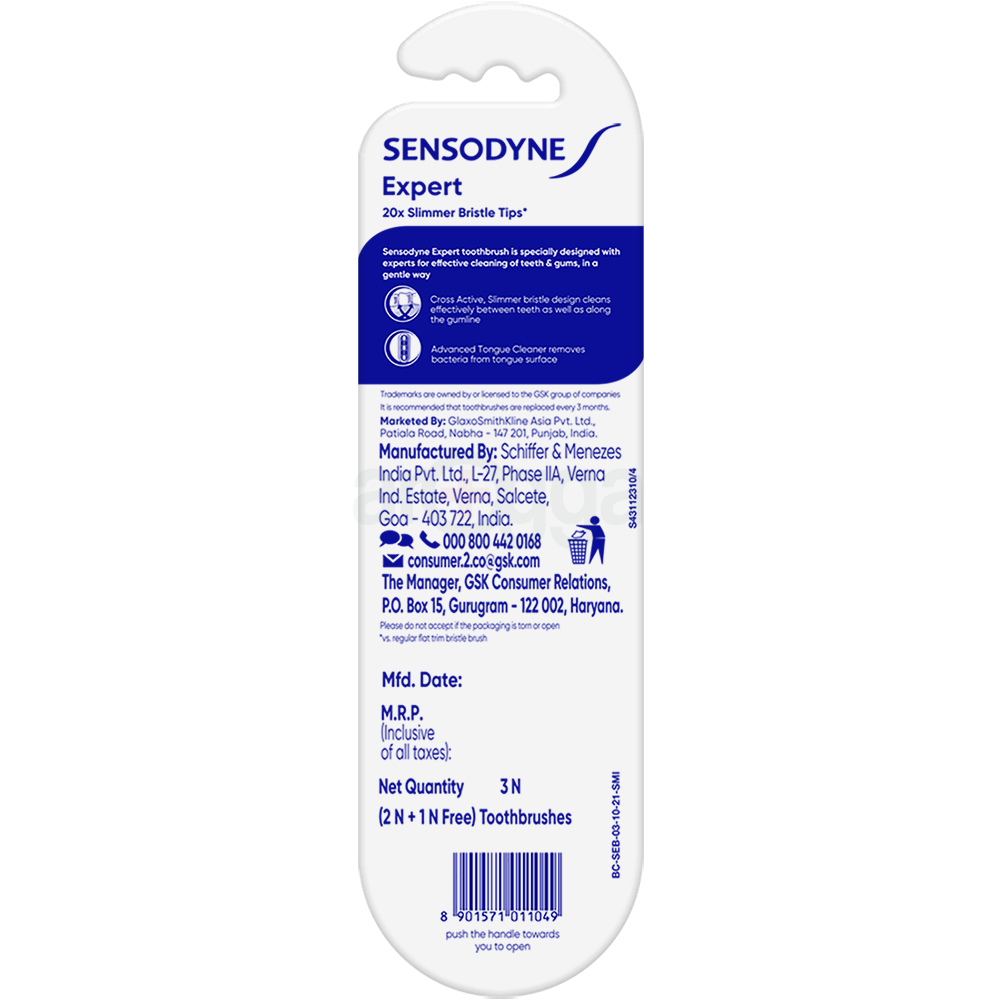 Sensodyne Expert Soft Toothbrush (Buy 2 Get 1)  