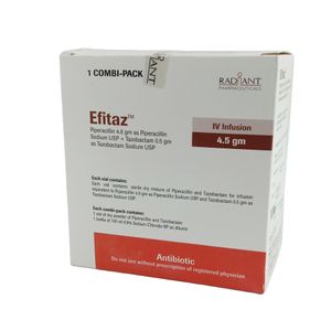 Efitaz IV 4gm+0.5gm/vial Injection