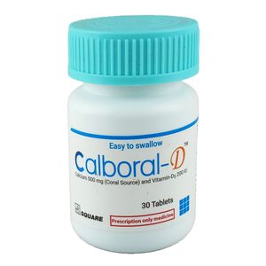 Calboral D 500mg+200IU Tablet