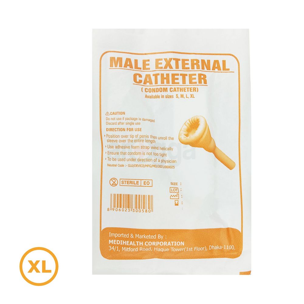 Male External Catheter(U-Drain)XL  