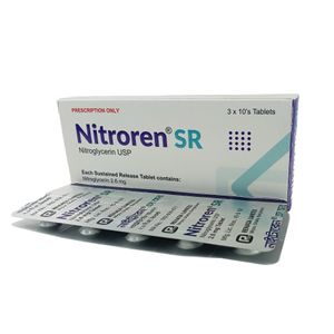 Nitroren SR 2.6mg Tablet