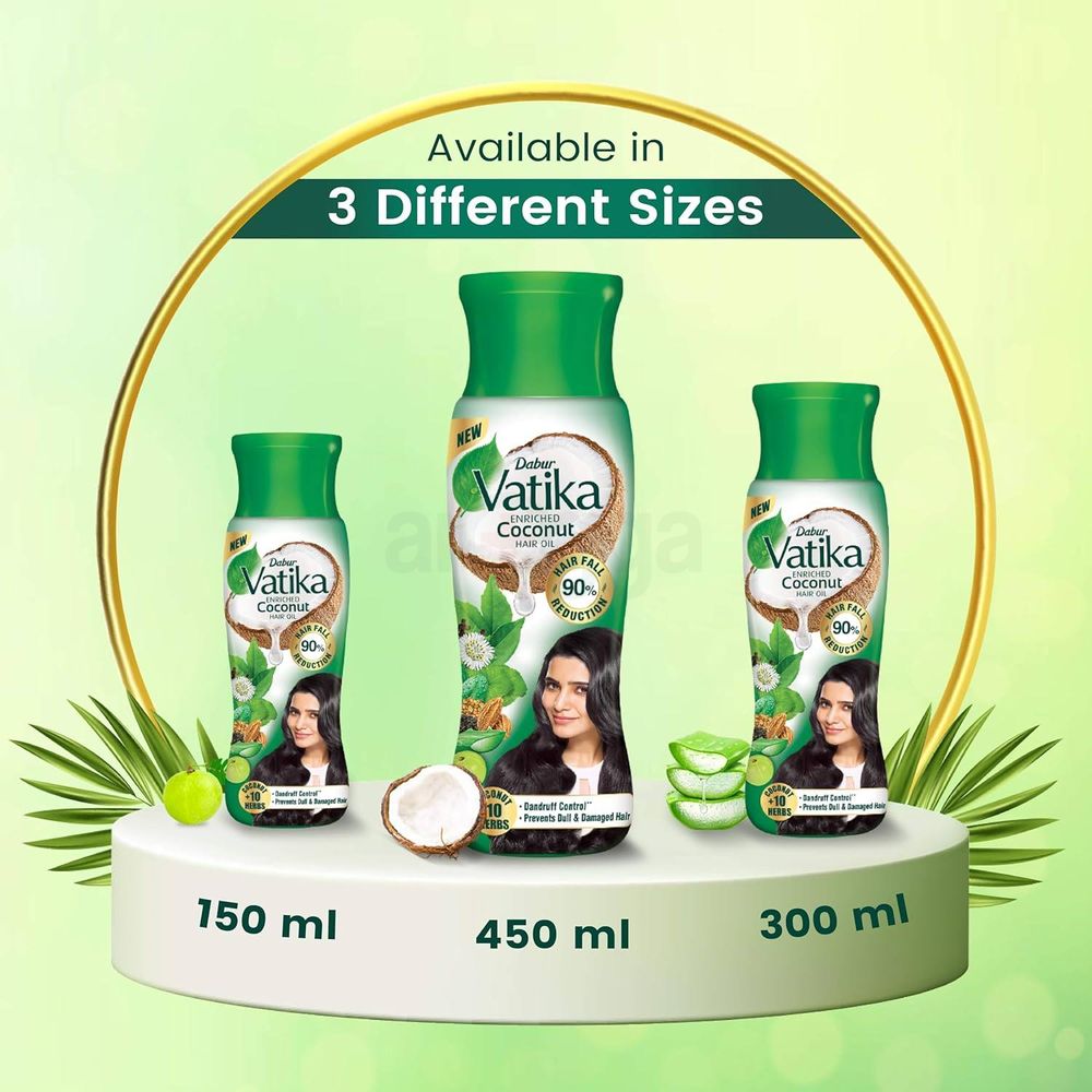 Dabur Vatika Enriched Coconut Hair Oil  
