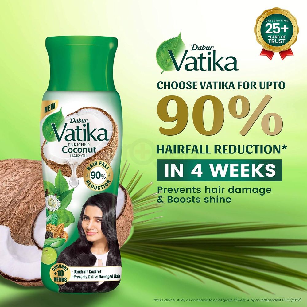 Dabur Vatika Enriched Coconut Hair Oil  