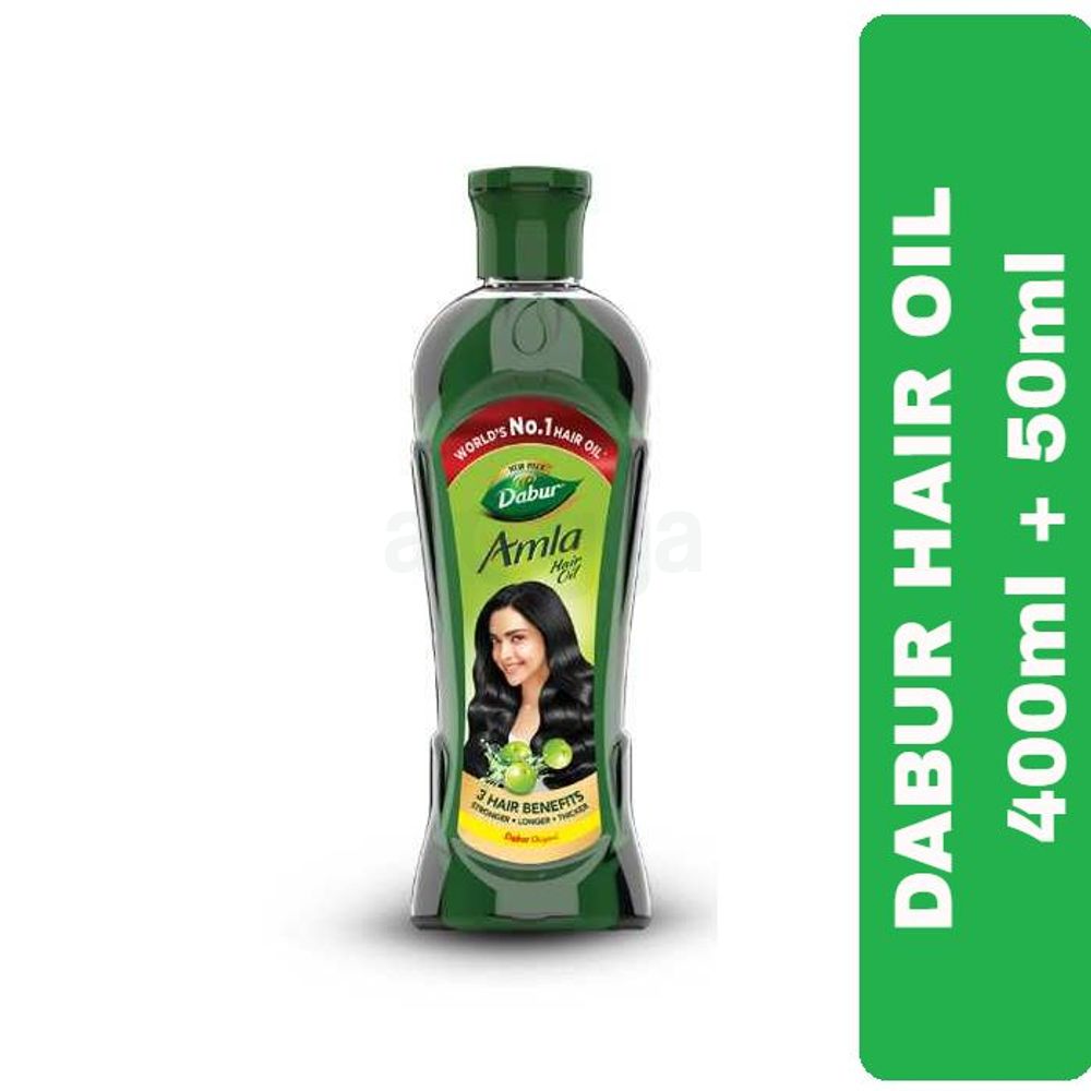 Dabur Amla Hair Oil 400ml (Free 50ml)  