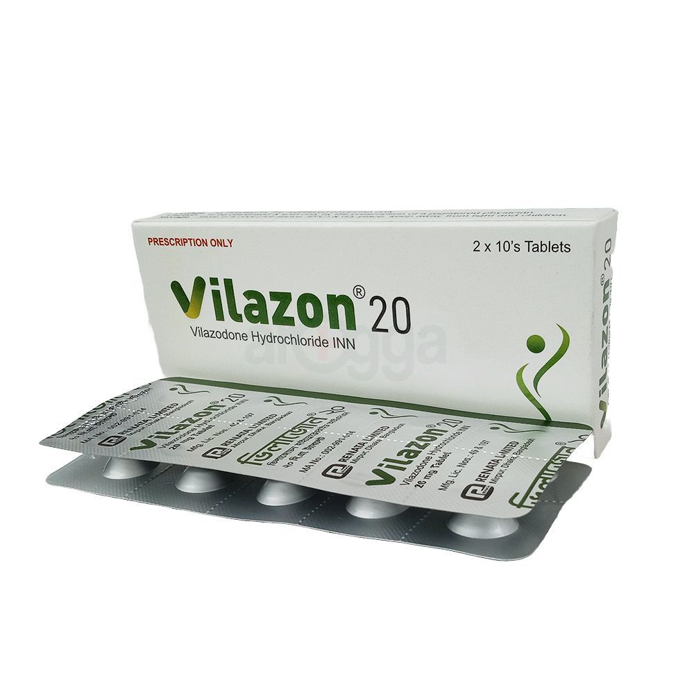 Vilazon 20mg Tablet