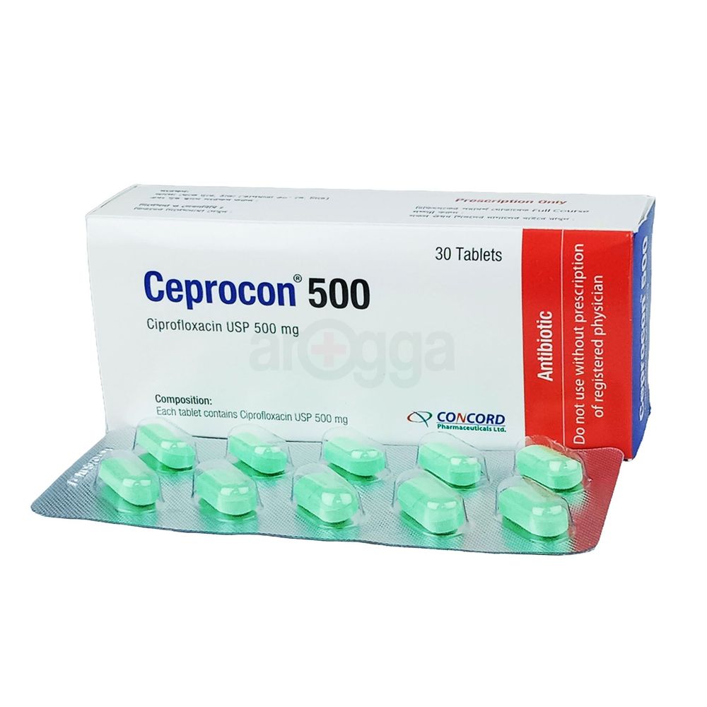 Ceprocon 500mg Tablet