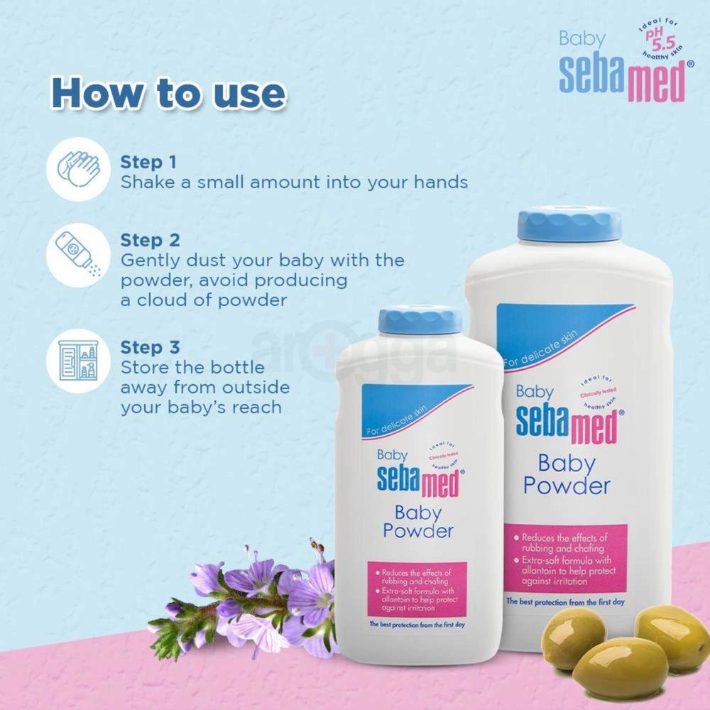 Sebamed Baby Powder with Olive Oil for Delicate Skin 100g  