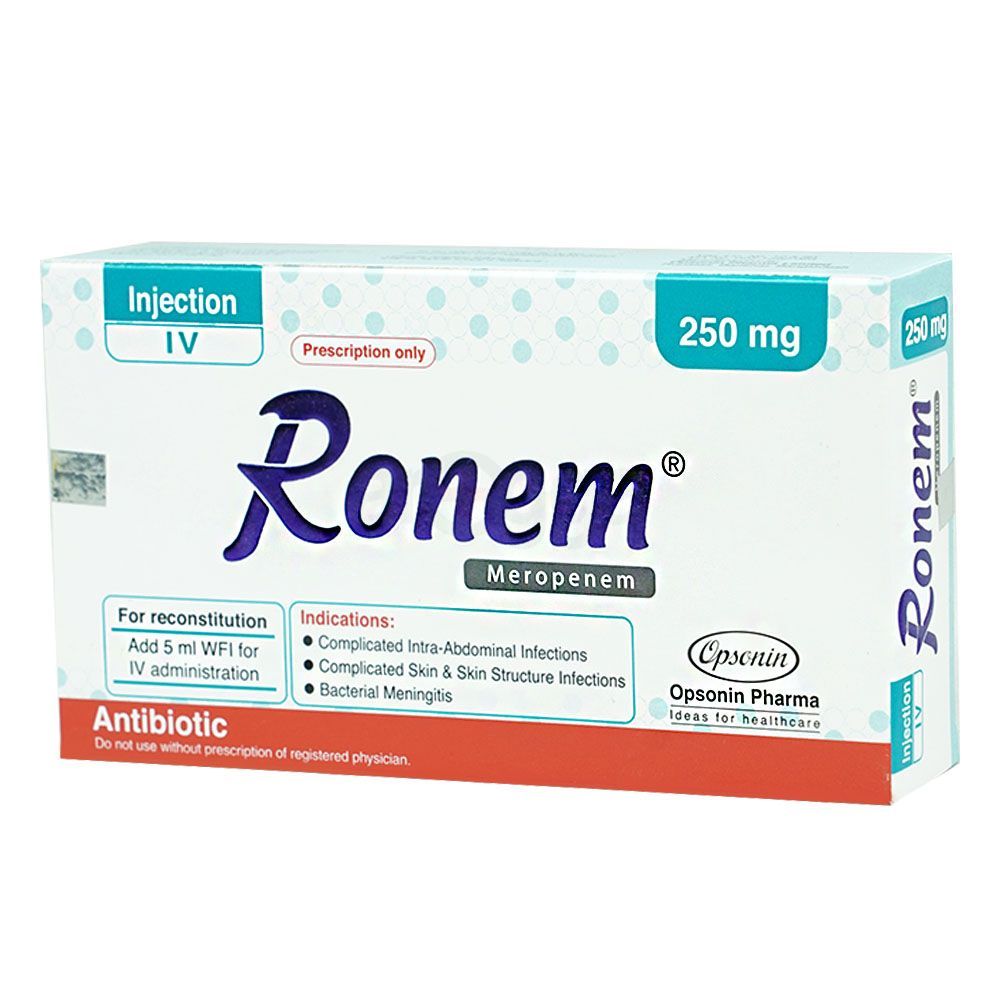 Ronem 250gm/vial Injection