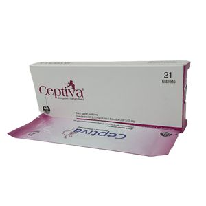 Ceptiva 0.15mg+0.03mg Tablet