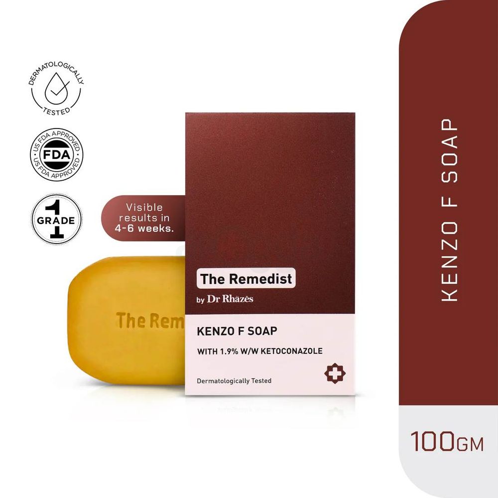 The Remedist by Dr Rhazes Kenzo F Soap 100g  