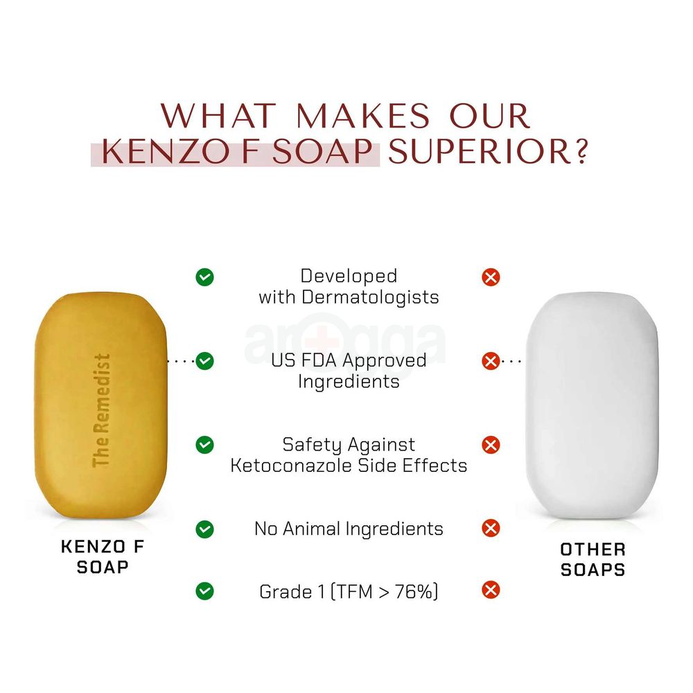 The Remedist by Dr Rhazes Kenzo F Soap 100g  