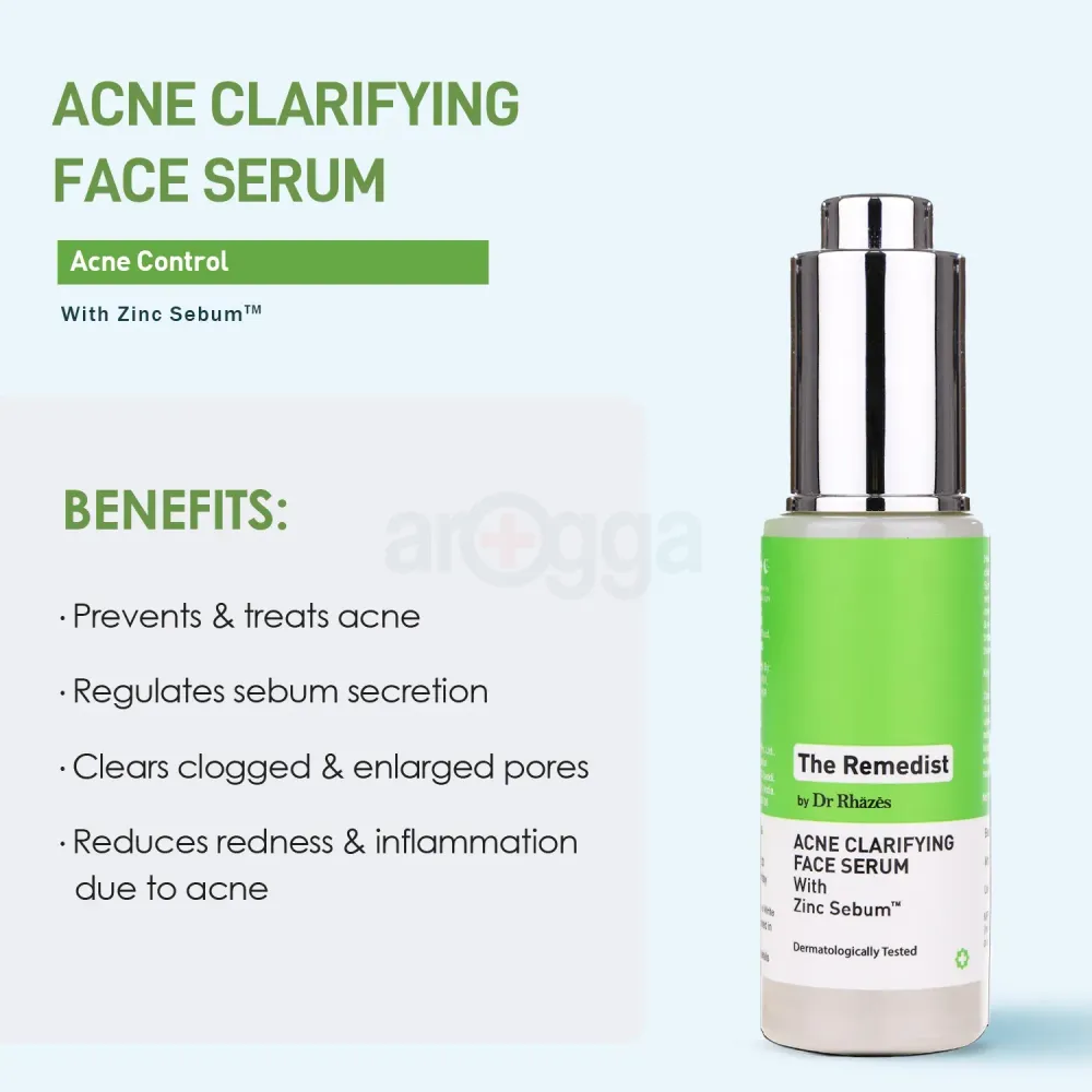 The Remedist by Dr Rhazes Acne Clarifying Face Serum 30ml  