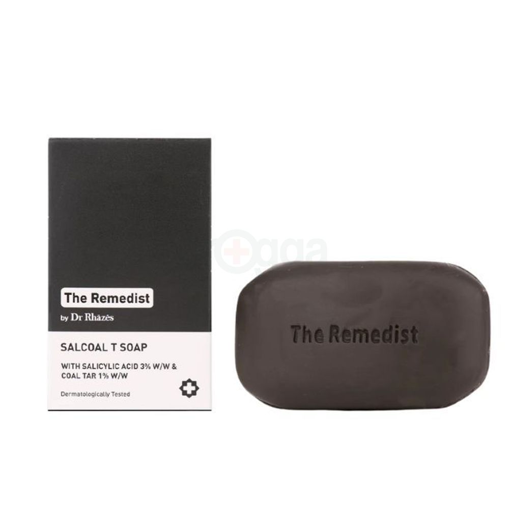 The Remedist by Dr Rhazes Salcoal T Soap Bar 100g  