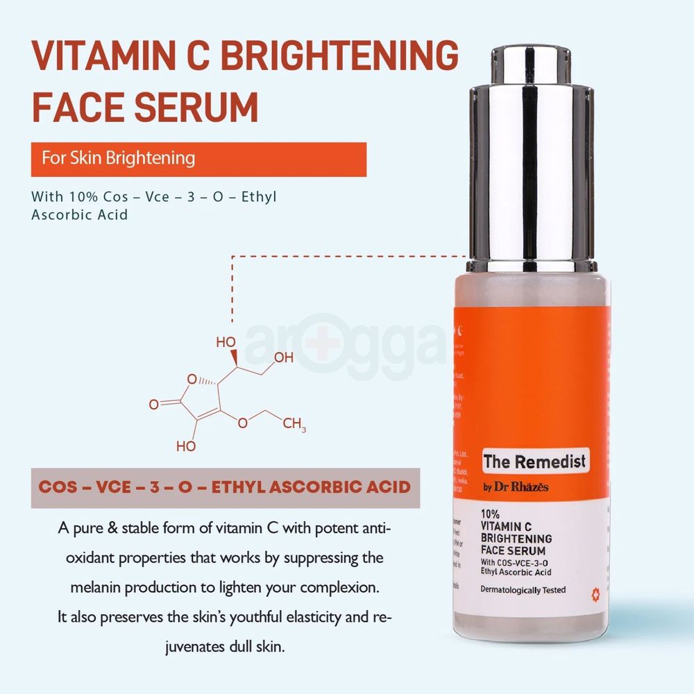 The Remedist by Dr Rhazes Vitamin C Face Serum 30ml  
