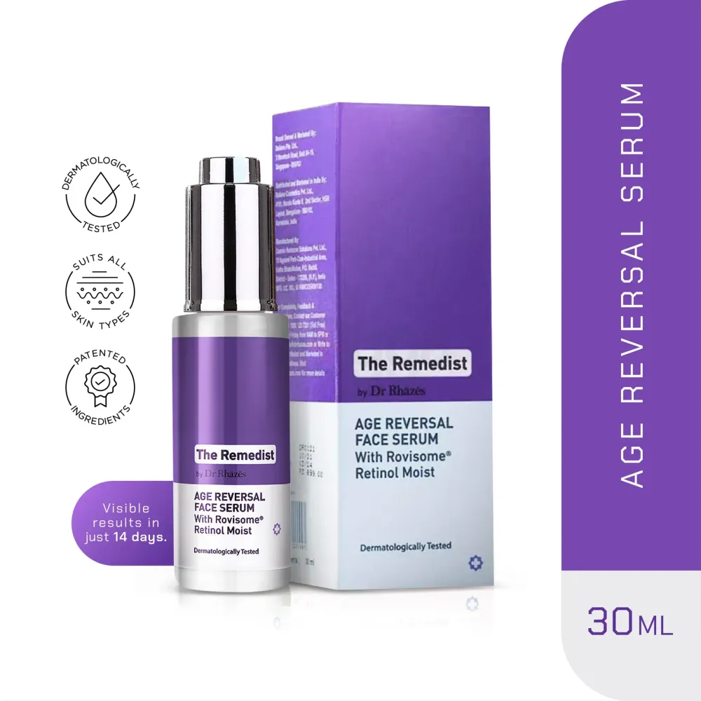 The Remedist by Dr Rhazes Age Reversal Face Serum 30ml  