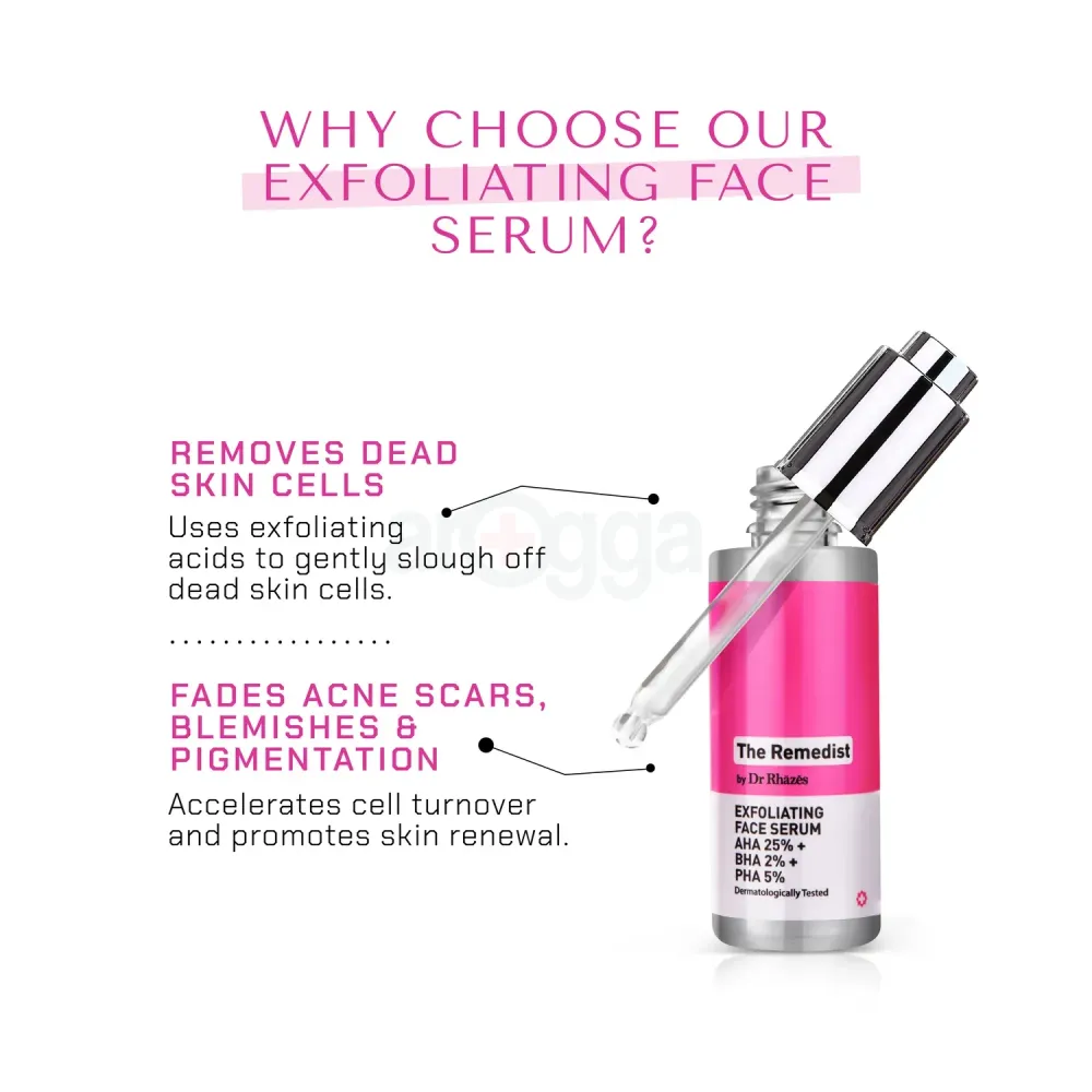 The Remedist by Dr Rhazes Exfoliating Face Serum  