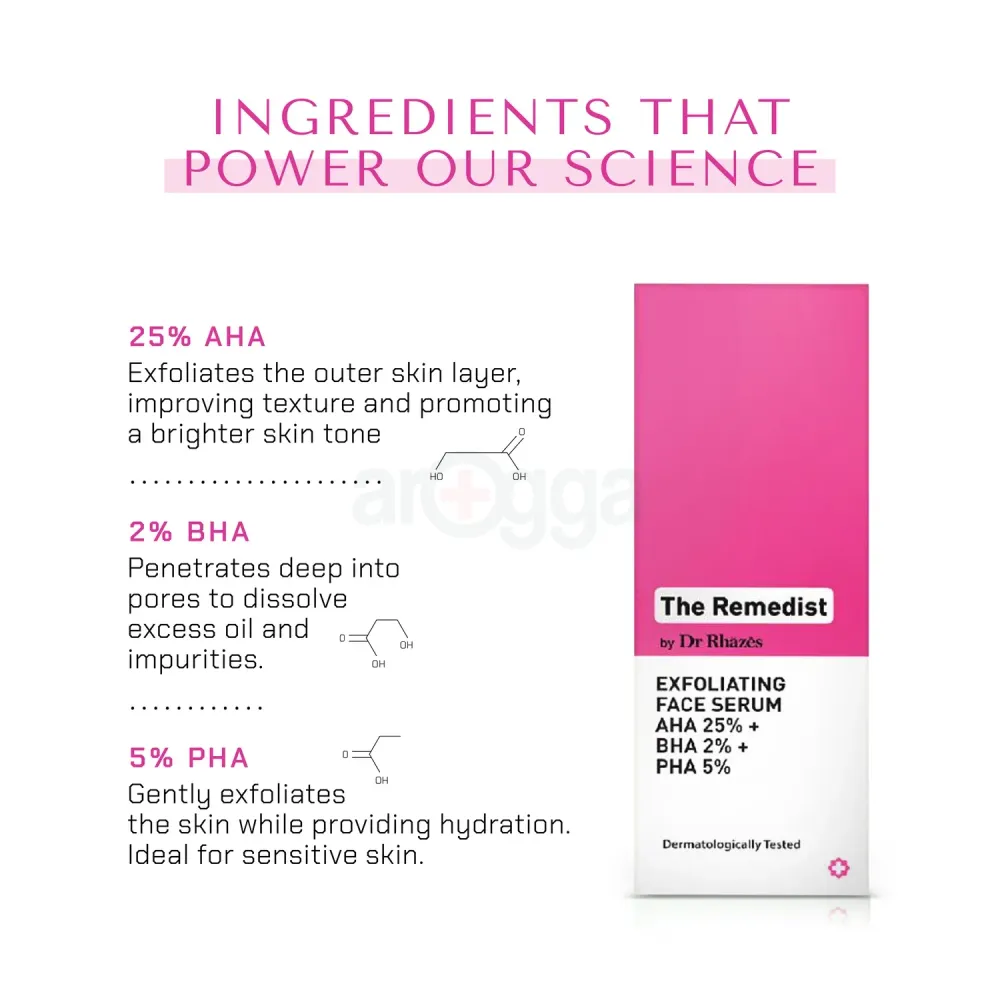 The Remedist by Dr Rhazes Exfoliating Face Serum  