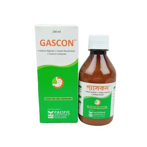 Gascon 500mg+267mg+160mg/10ml Suspension