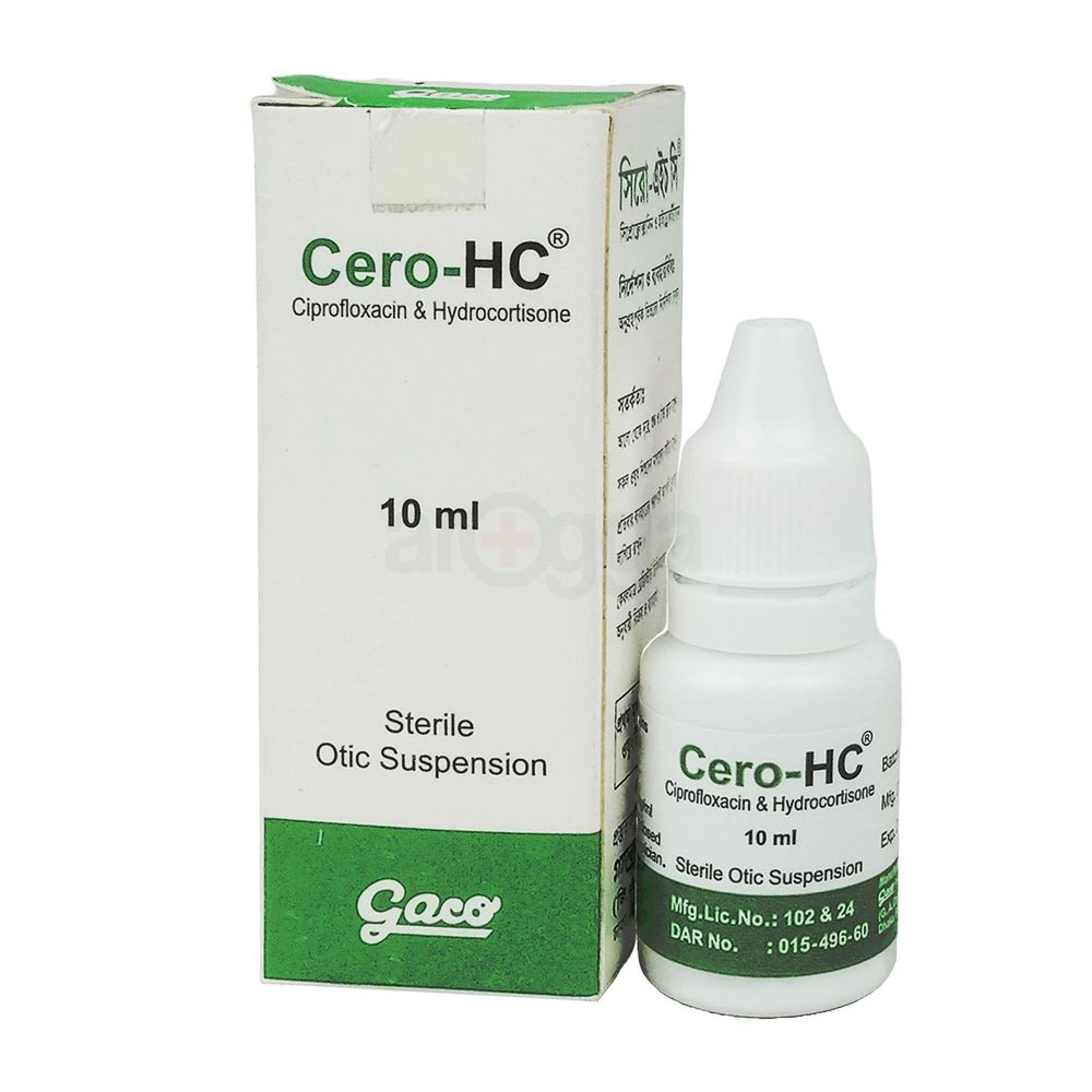 Cero HC 0.3%+0.1% Eye/Ear Drops