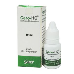 Cero HC 0.3%+0.1% Eye/Ear Drops