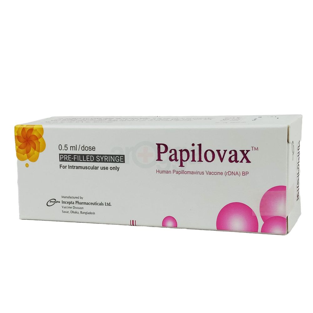 Papilovax 0.5ml/dose Injection